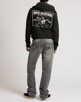 RICKY SN FLAP 32" - CHALK GREY WASH