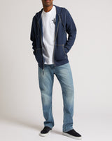 RICKY SN FLAP 32" - BRILLIANT MEDIUM WASH