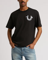 SS WARPED TR TEE - JET BLACK