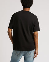 SS WARPED TR TEE - JET BLACK