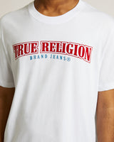 SS FLOCK BUDDHA TEE - OPTIC WHITE
