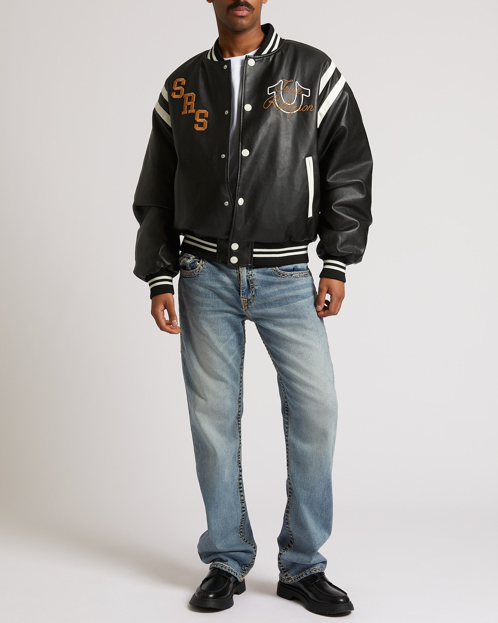 RICKY SUPER T FLAP 34" - ALLEY LOOP LIGHT WASH