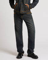 SUPER FLATLOCK RICKY FLAP 34" - GREENLAND DARK WASH