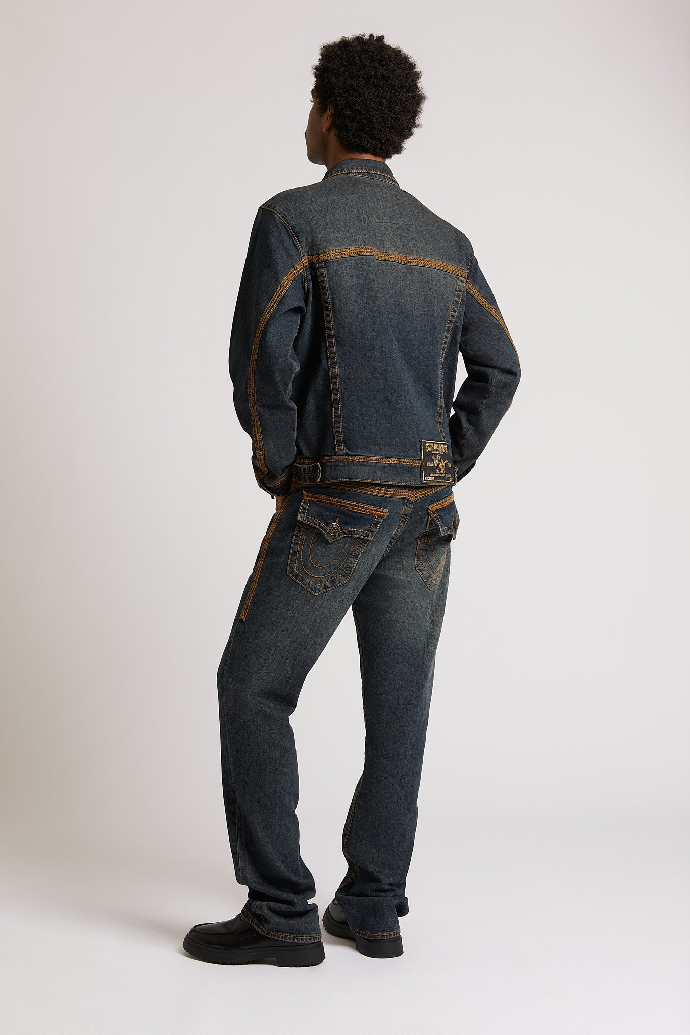 SUPER FLATLOCK RICKY FLAP 34" - GREENLAND DARK WASH