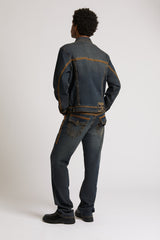 SUPER FLATLOCK RICKY FLAP 34" - GREENLAND DARK WASH