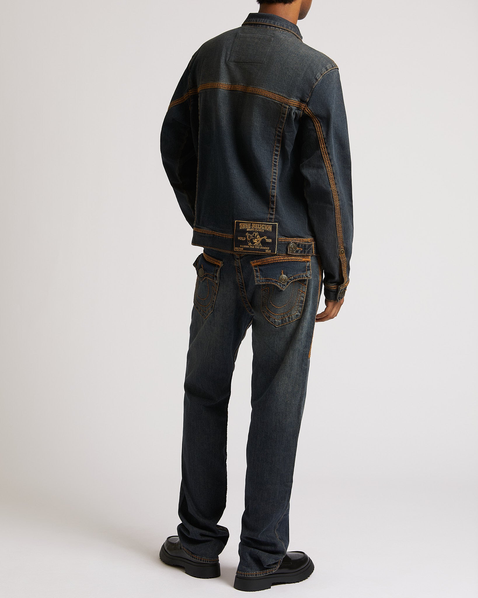 SUPER FLATLOCK RICKY FLAP 34" - GREENLAND DARK WASH