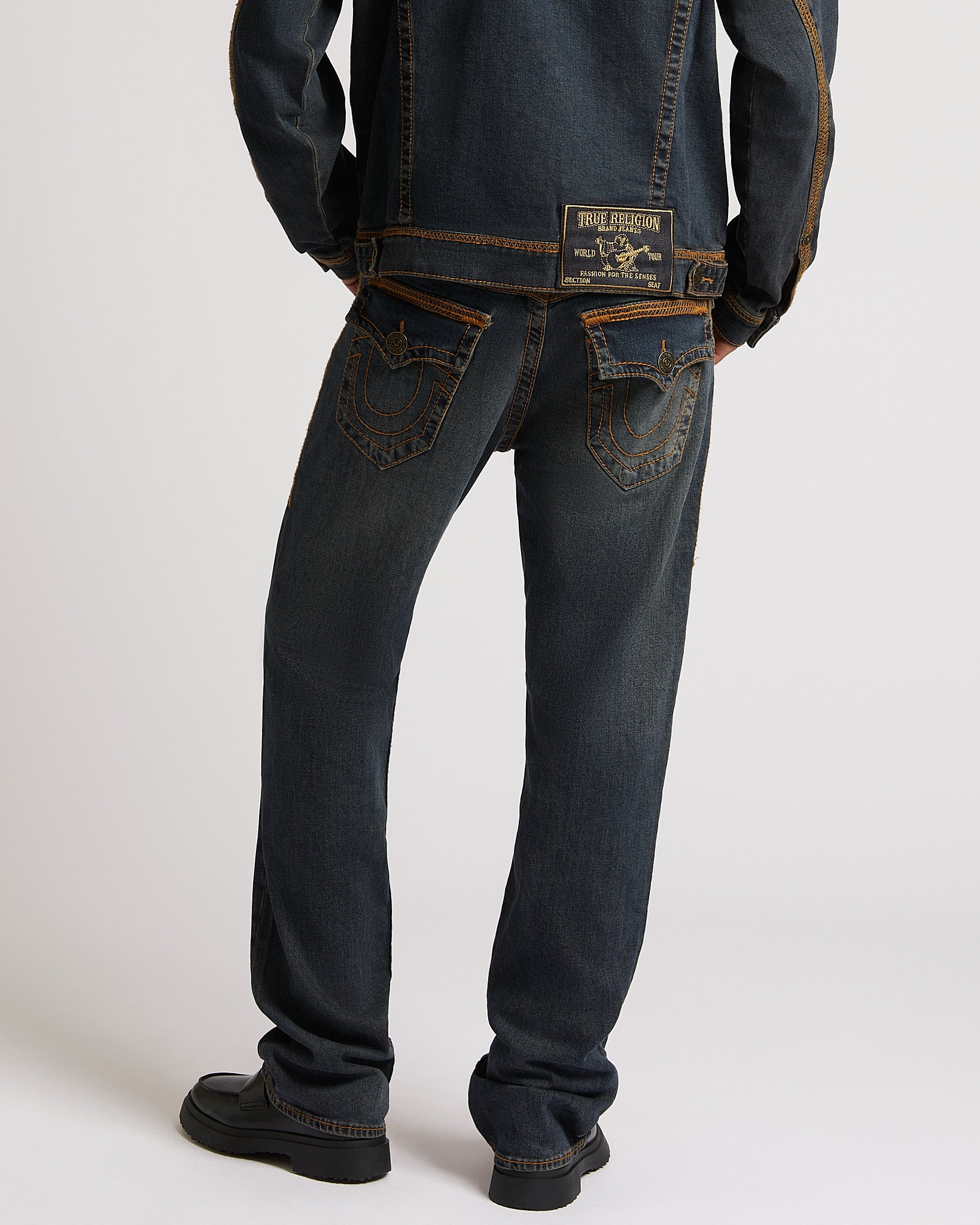 SUPER FLATLOCK RICKY FLAP 34" - GREENLAND DARK WASH