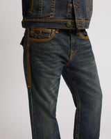 SUPER FLATLOCK RICKY FLAP 34" - GREENLAND DARK WASH