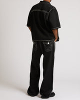 SUPER FLATLOCK VINNY FLAP 34" - BLACK RINSE