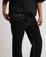 BILLY BIG T FLAP 34" - BLACK RINSE