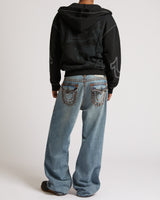 VINNY SUPER T FLAP 34" - ALLEY LIGHT WASH