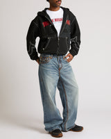 VINNY SUPER T FLAP 34" - ALLEY LIGHT WASH