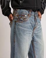 VINNY SUPER T FLAP 34" - ALLEY LIGHT WASH