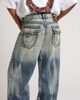 VINNY SUPER T FLAP 34" - ELECTRIC GROOVE MEDIUM WASH
