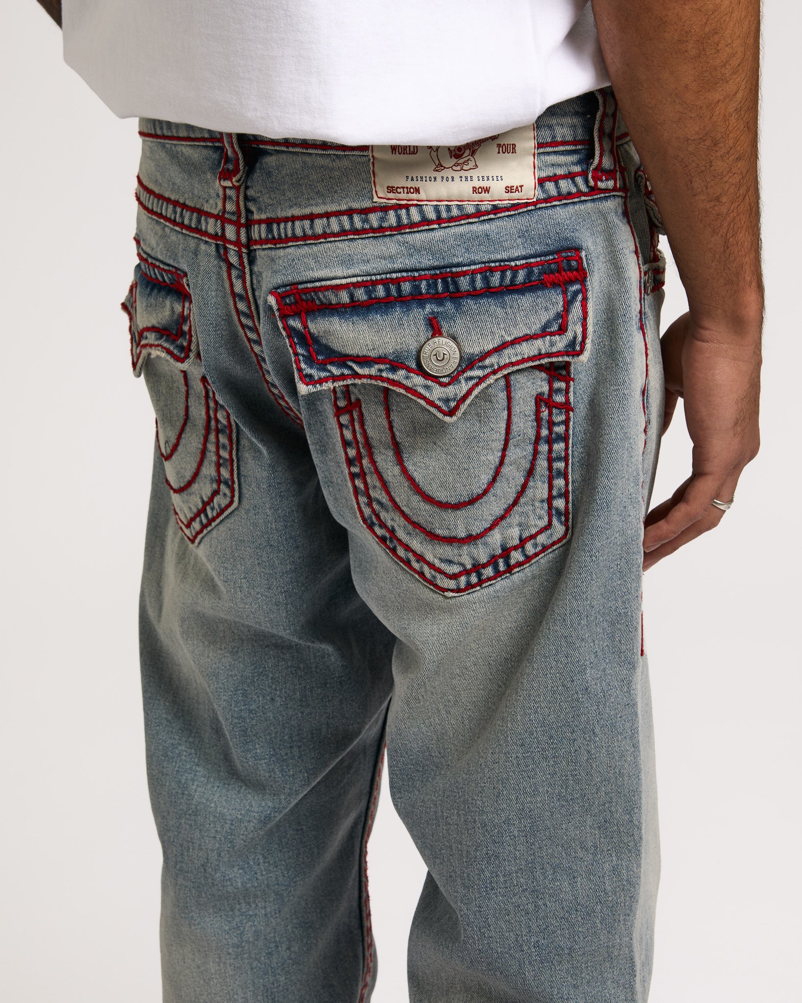 BOBBY SUPER T FLAP 32IN - PLAYMAKER FADED INDIGO LT WASH