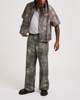 VINNY SN NO FLAP 34IN - TIE DYE CAMO PRINTED WASH