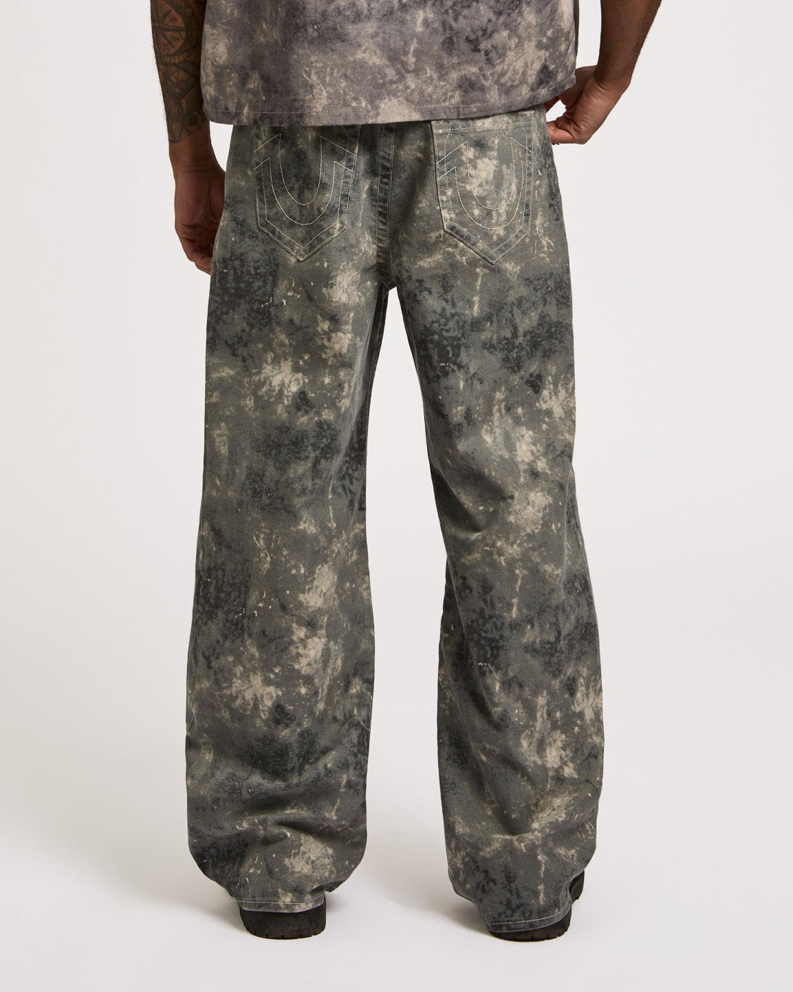 VINNY SN NO FLAP 34IN - TIE DYE CAMO PRINTED WASH