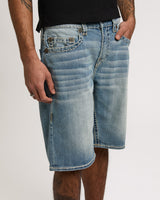 BOBBY SUPER T NF SHORT - PARTY PULSE MEDIUM WASH
