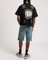 BOBBY SUPER T NF SHORT - PARTY PULSE MEDIUM WASH