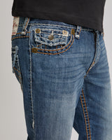RICKY SUPER T FLAP 34 IN - CITY WEST FADE DARK WASH