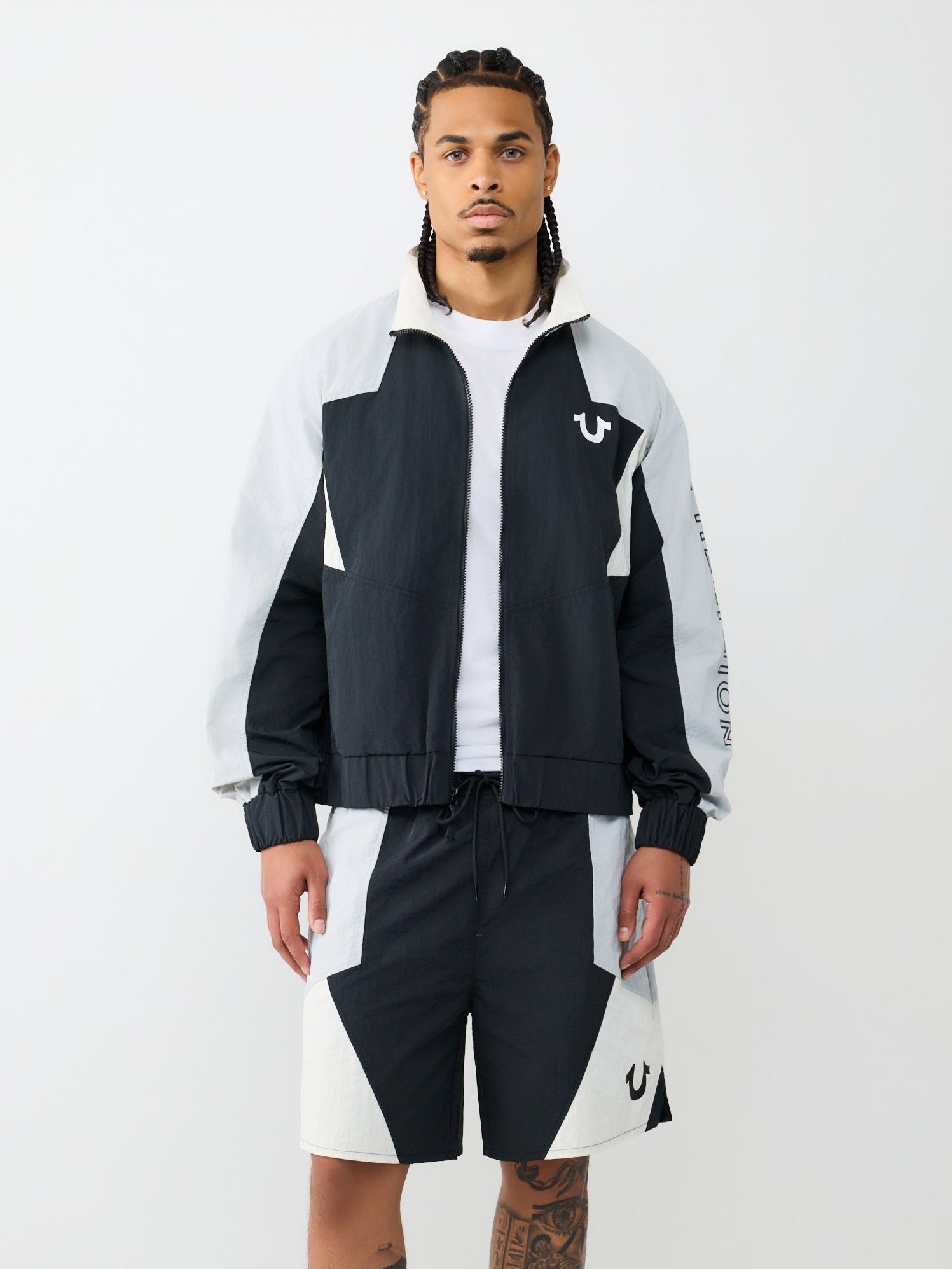 SUPER FLATLOCK TRUCKER JACKET - GREENLAND DARK WASH