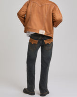 ULTRASUEDE BIG T OS JIMMY JKT - SUEDE BROWN