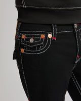 RICKY SUPER T FLAP 34IN EMBRO - 2SB BLACK RINSE