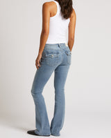 BECCA MID RISE BOOTCUT FLAP - PEAK SPOT
