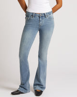 BECCA MID RISE BOOTCUT FLAP - PEAK SPOT