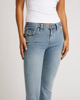 BECCA MID RISE BOOTCUT FLAP - PEAK SPOT