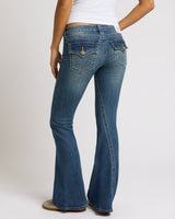 JOEY LOW RISE FLARE FLAP - ARABELLA