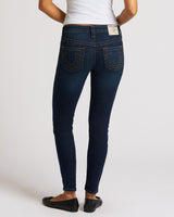 JENNIE MID RISE CURVY SKINNY - INDIGO UPGRADE