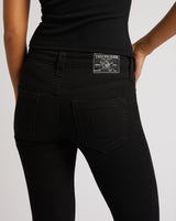 BECCA MID RISE BOOTCUT - BLACK RINSE