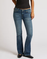 BECCA MID RISE BOOT CUT FLAP - ARABELLA