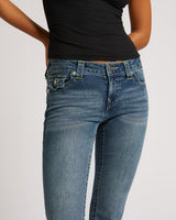 BECCA MID RISE BOOT CUT FLAP - ARABELLA