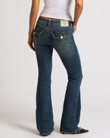 BECCA BOOTCUT FLAP BIG T - GOTHAM GRIND DARK WASH