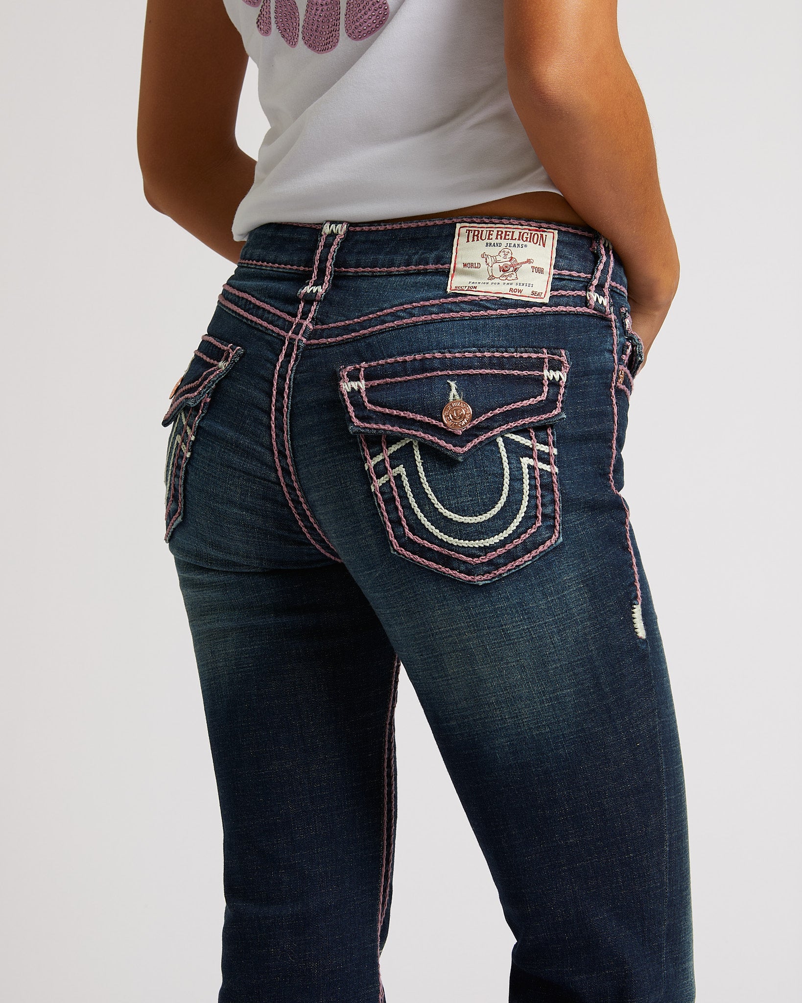 BECCA BOOTCUT FLAP ROPE STITCH - JAZZ LOUNGE