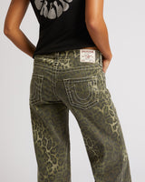 BOBBI LOW RISE BAGGY BIG T - LEOPARD CAMO