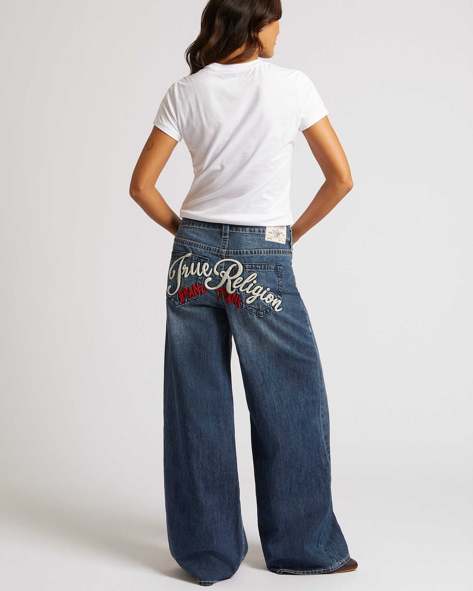 EMBROIDERY JESSIE SUPER BAGGY - OCEAN VOYAGE