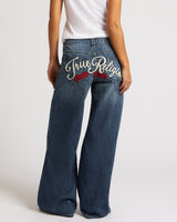 EMBROIDERY JESSIE SUPER BAGGY - OCEAN VOYAGE