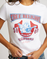 BUDDHA CRYSTAL CREW TEE - OPTIC WHITE