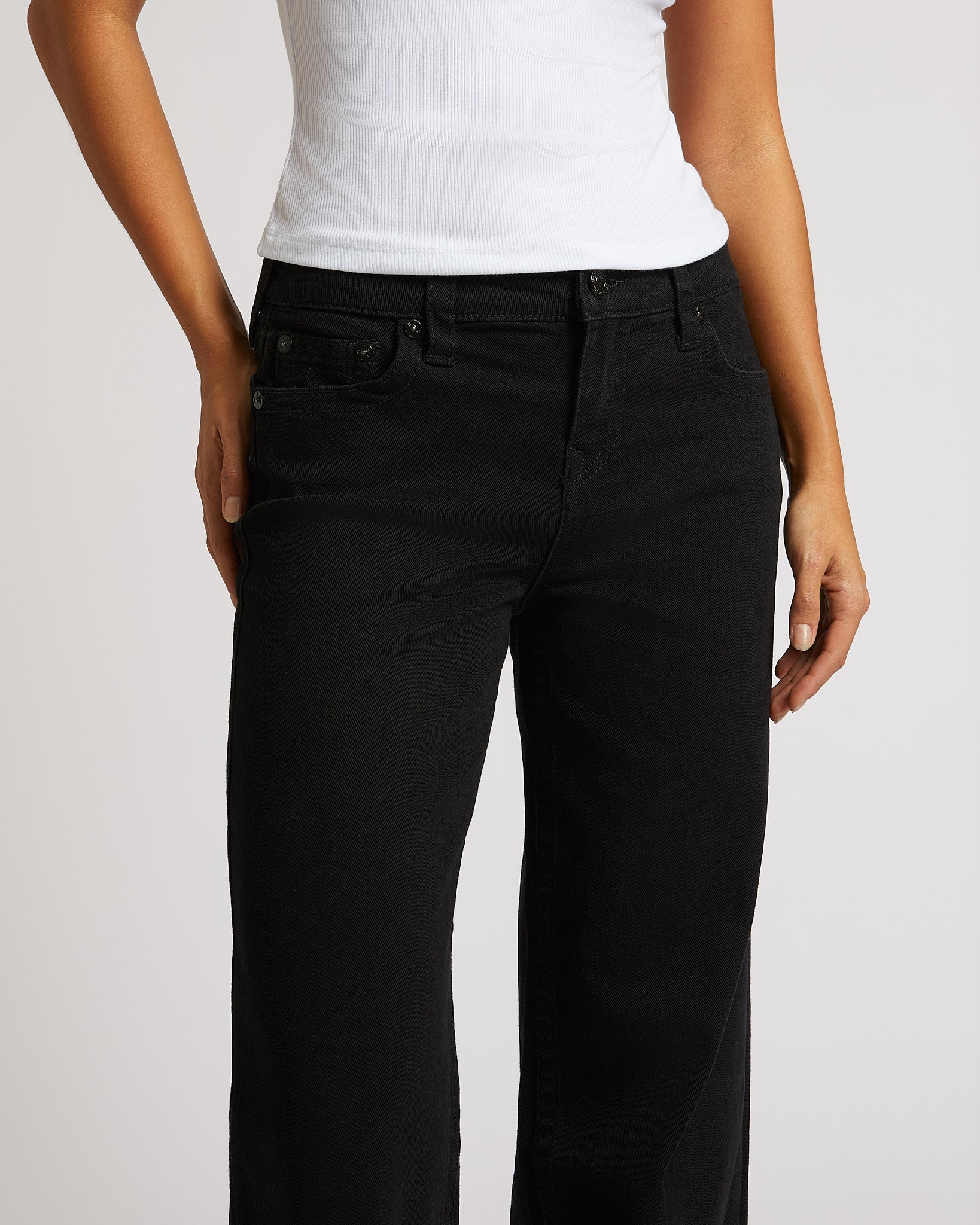 BOBBI BAGGY JEAN - BLACK JEAN