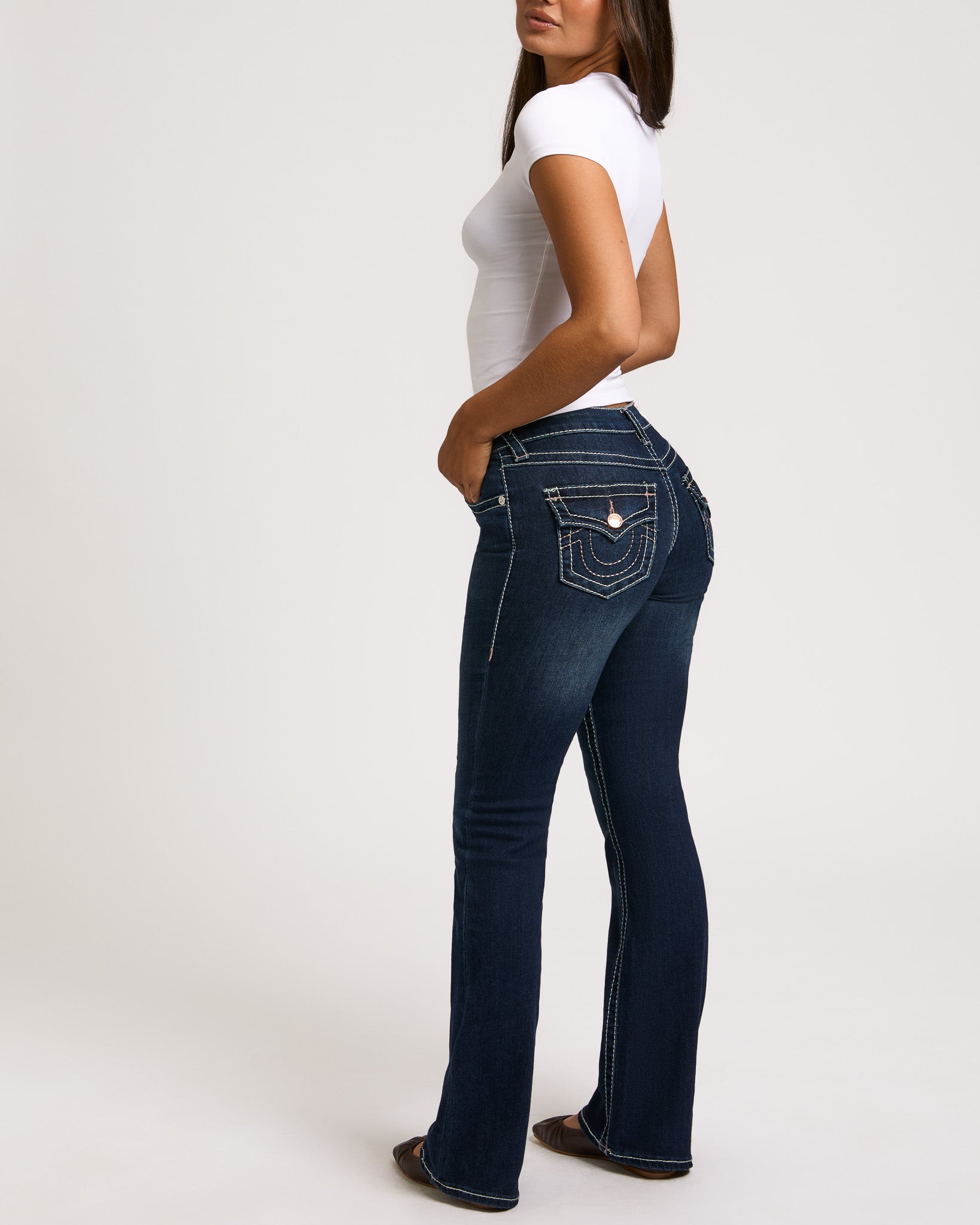 BECCA MR BOOTCUT - DARK STONE FOX