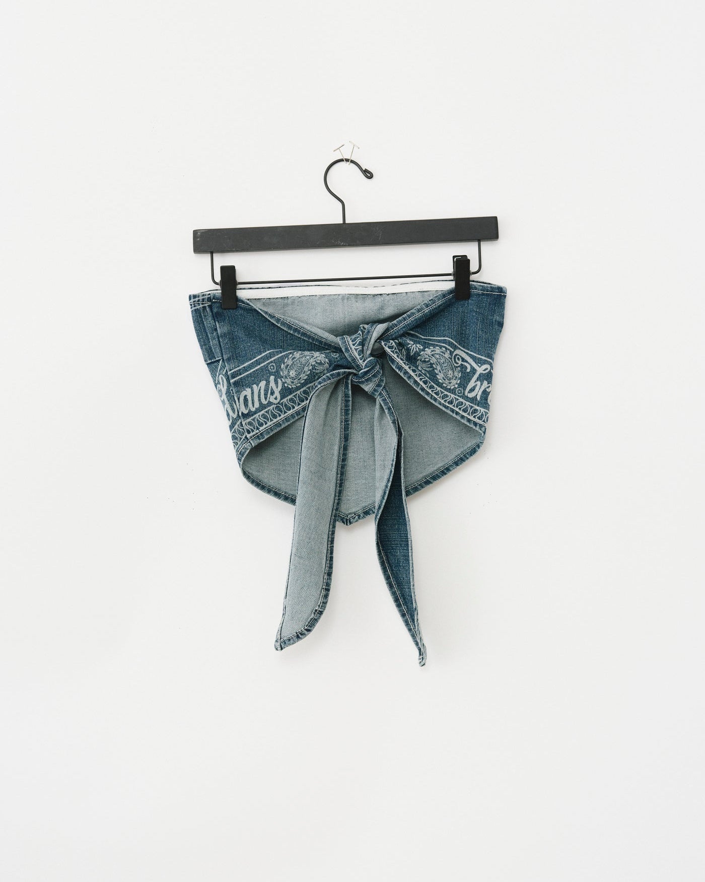 DENIM SCARF TOP - VENICE DRIFT