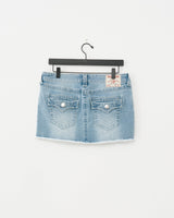 SADIE MINI SKIRT FLAP - FRECKLE WAVE