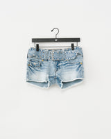 WIDE BELT JOEY LR SHORT FLAP - FRECKLE WAVE