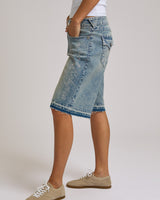 JESSIE BAGGY JORT BIG T FLAP - LAZY SHINE