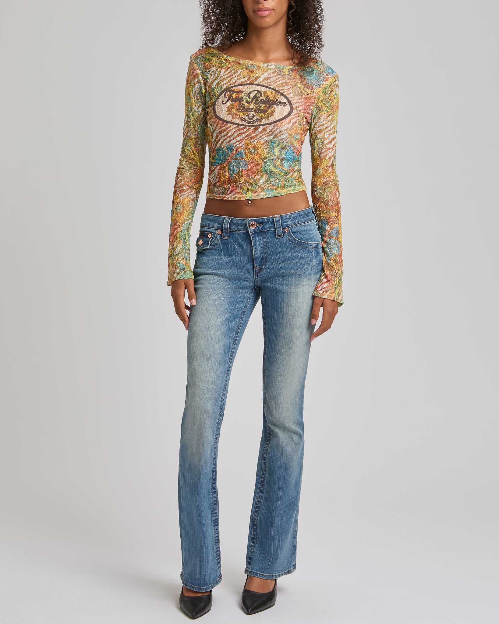 BUDDHA CRYSTAL CREW TEE - OPTIC WHITE