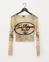 BUDDHA CRYSTAL CREW TEE - OPTIC WHITE