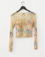 BUDDHA CRYSTAL CREW TEE - OPTIC WHITE